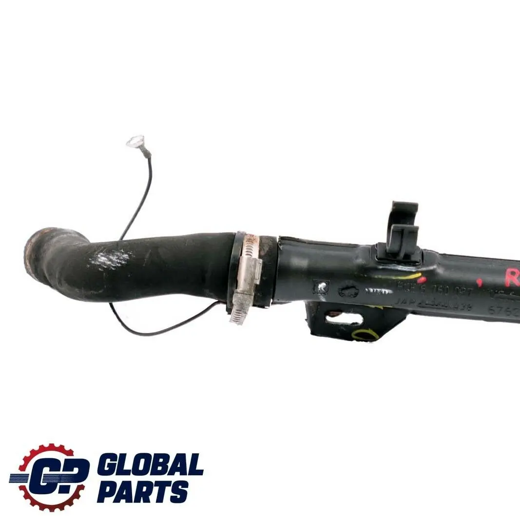 Filler Pipe Neck to BMW Mini One Cooper R50 W10 R53 W11 Fuel Tank with Part number 6760037 BMW Mini One Cooper R50 W10 R53 W11 Fuel Tank Filler Pipe Neck - SKU 6760037 - Part number 6760037