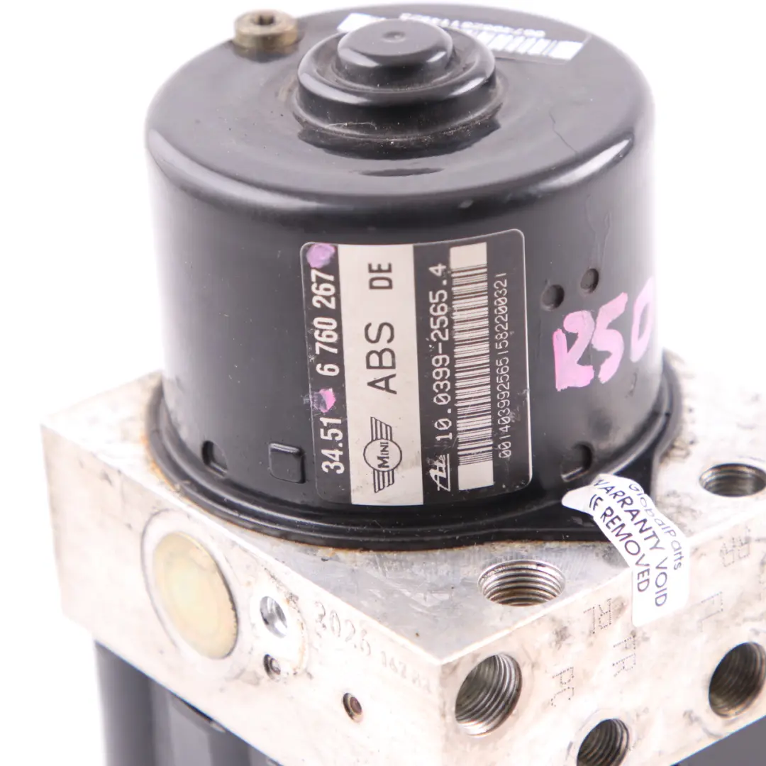 Hydraulic Unit ABS Brake Pump Hydro Unit 6760266 6760265 to Mini R50 with Part number 6760267 Mini R50 Hydraulic Unit ABS Brake Pump Hydro Unit 6760266 6760265 - SKU 6760267-1 - Part number 6760267