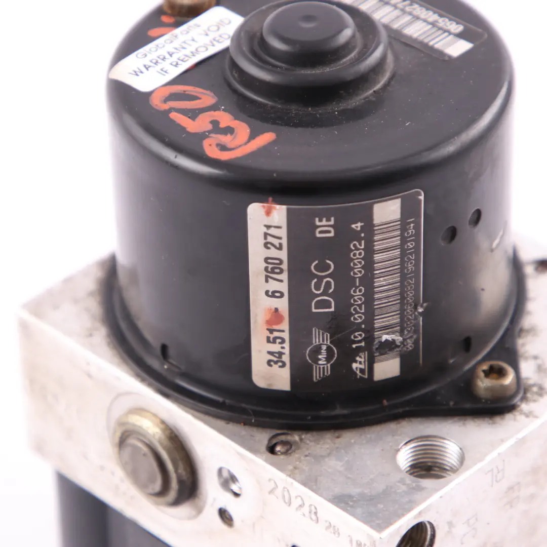 Bremspumpe MINI R50 R52 Hydraulisches Steuergerät Modul ABS 6760271  - SKU 6760272 - Teilenummer 6760272