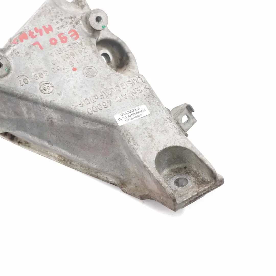 M47N2 Soporte De Motor Montaje Izquierdo para BMW E87 E90 E91 con número de pieza 6760309 BMW E87 E90 E91 M47N2 Soporte De Motor Montaje Izquierdo - SKU 6760309 - Número de pieza 6760309