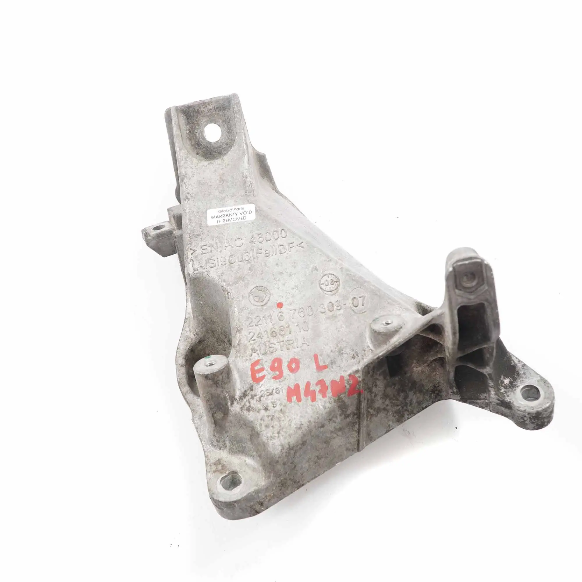 BMW E87 E90 E91 Łapa Wspornik Silnika Lewy Lewa 6760309