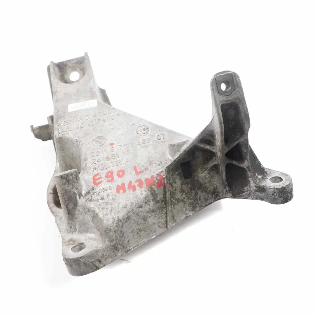 M47N2 Soporte De Motor Montaje Izquierdo para BMW E87 E90 E91 con número de pieza 6760309 BMW E87 E90 E91 M47N2 Soporte De Motor Montaje Izquierdo - SKU 6760309 - Número de pieza 6760309