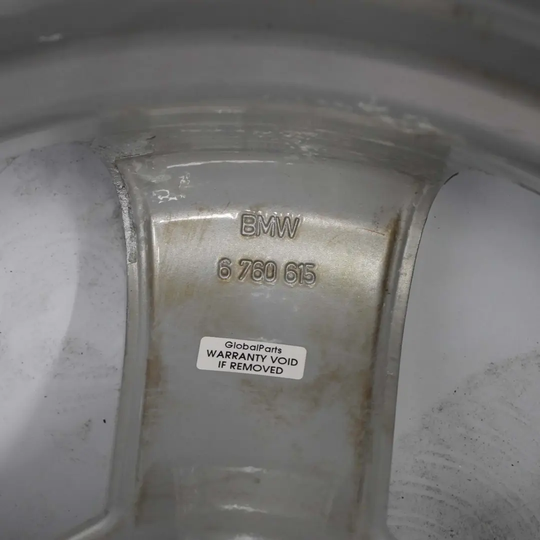 BMW 5 Series E60 E61 Alloy Wheel Rim 17" Star Spoke 122 ET:20 8J - SKU 6760615-4 - Part number 6760615