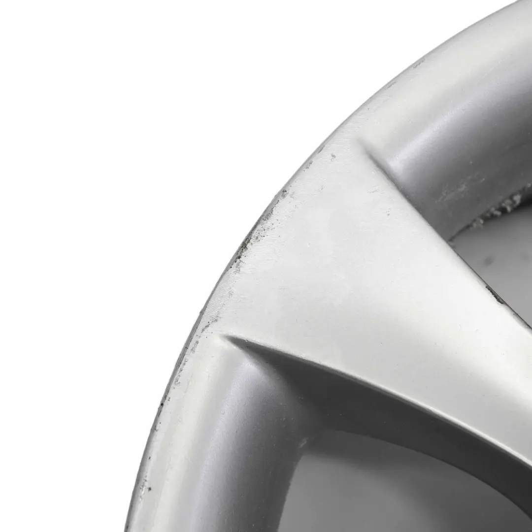 Alloy Wheel Rim 18" 8J ET:20 Star Spoke 124 to BMW 5 Series E60 E61 Silver with Part number 6760617 BMW 5 Series E60 E61 Silver Alloy Wheel Rim 18" 8J ET:20 Star Spoke 124 - SKU 6760617-4 - Part number 6760617