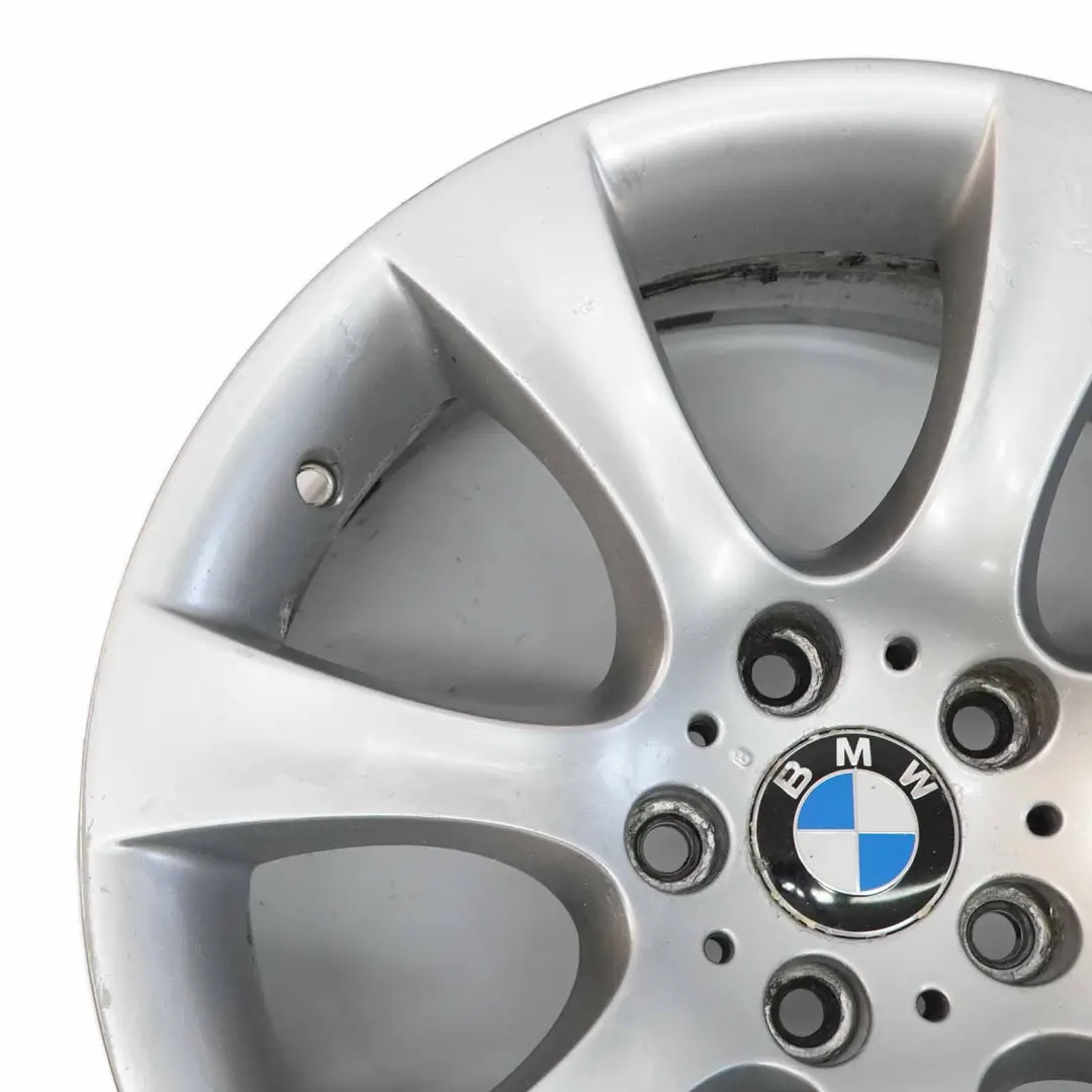 Alloy Wheel Rim 18" ET:32 9J Star Spoke 124 to BMW 5 Series E60 Rear with Part number 6760618 BMW 5 Series E60 Rear Alloy Wheel Rim 18" ET:32 9J Star Spoke 124 - SKU 6760618-1 - Part number 6760618