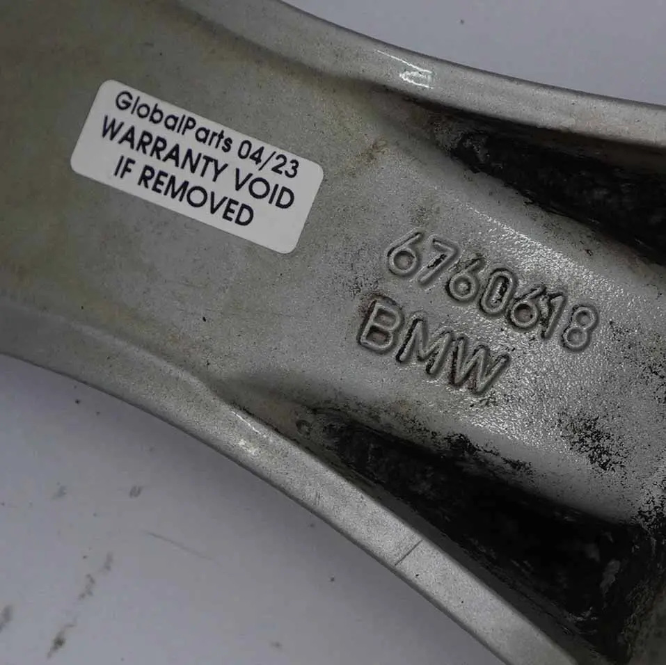 BMW E60 Jante en alliage arriere 18" ET:32 9J Star Spoke 124 - SKU 6760618-1 - Numéro de pièce 6760618