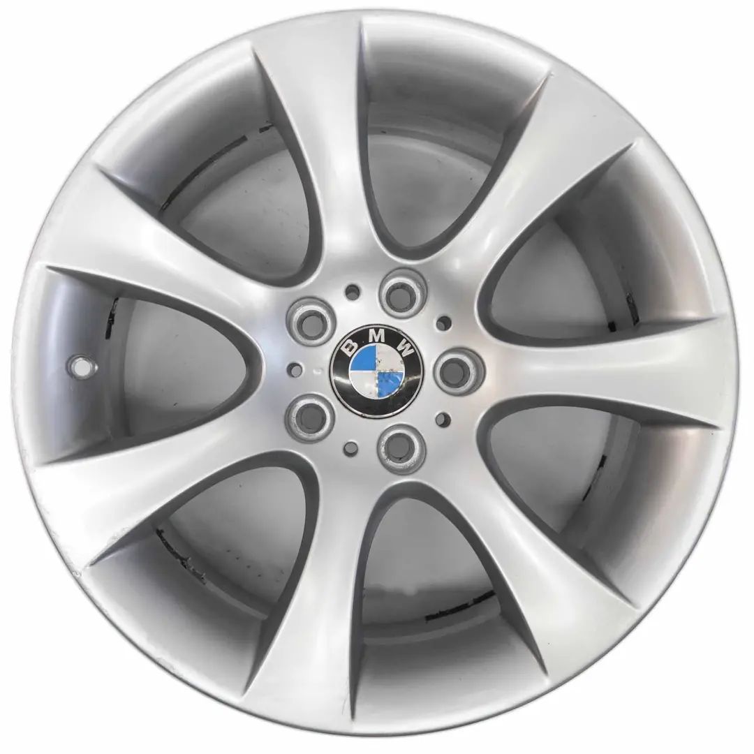 BMW E60 Silber Alu Felge Alufelge 18" Sternspeiche 124 9J ET:32 - SKU 6760618-2 - Teilenummer 6760618