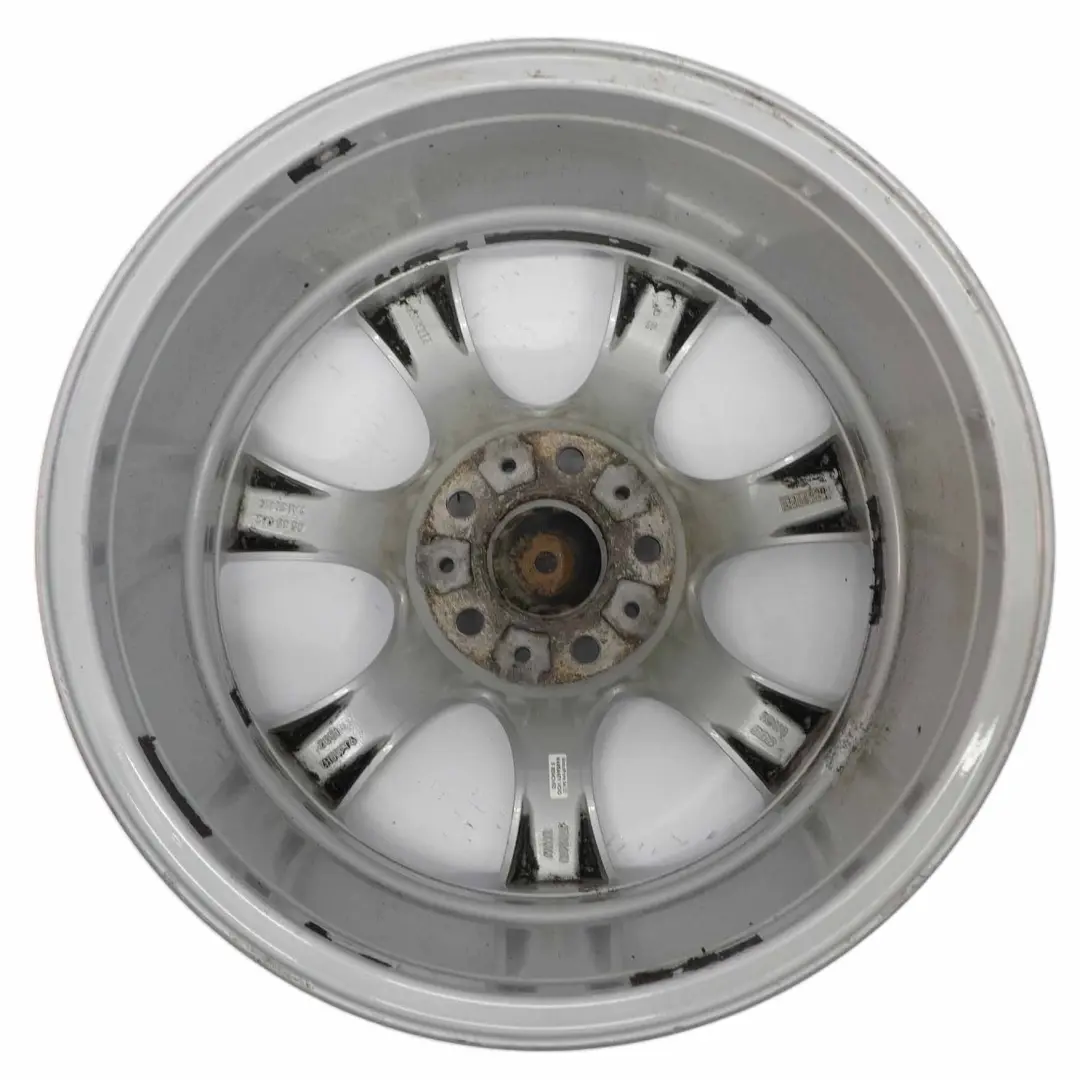 Alloy Wheel Rim 18" ET:32 9J Star Spoke 124 to BMW 5 Series E60 Rear with Part number 6760618 BMW 5 Series E60 Rear Alloy Wheel Rim 18" ET:32 9J Star Spoke 124 - SKU 6760618-2 - Part number 6760618