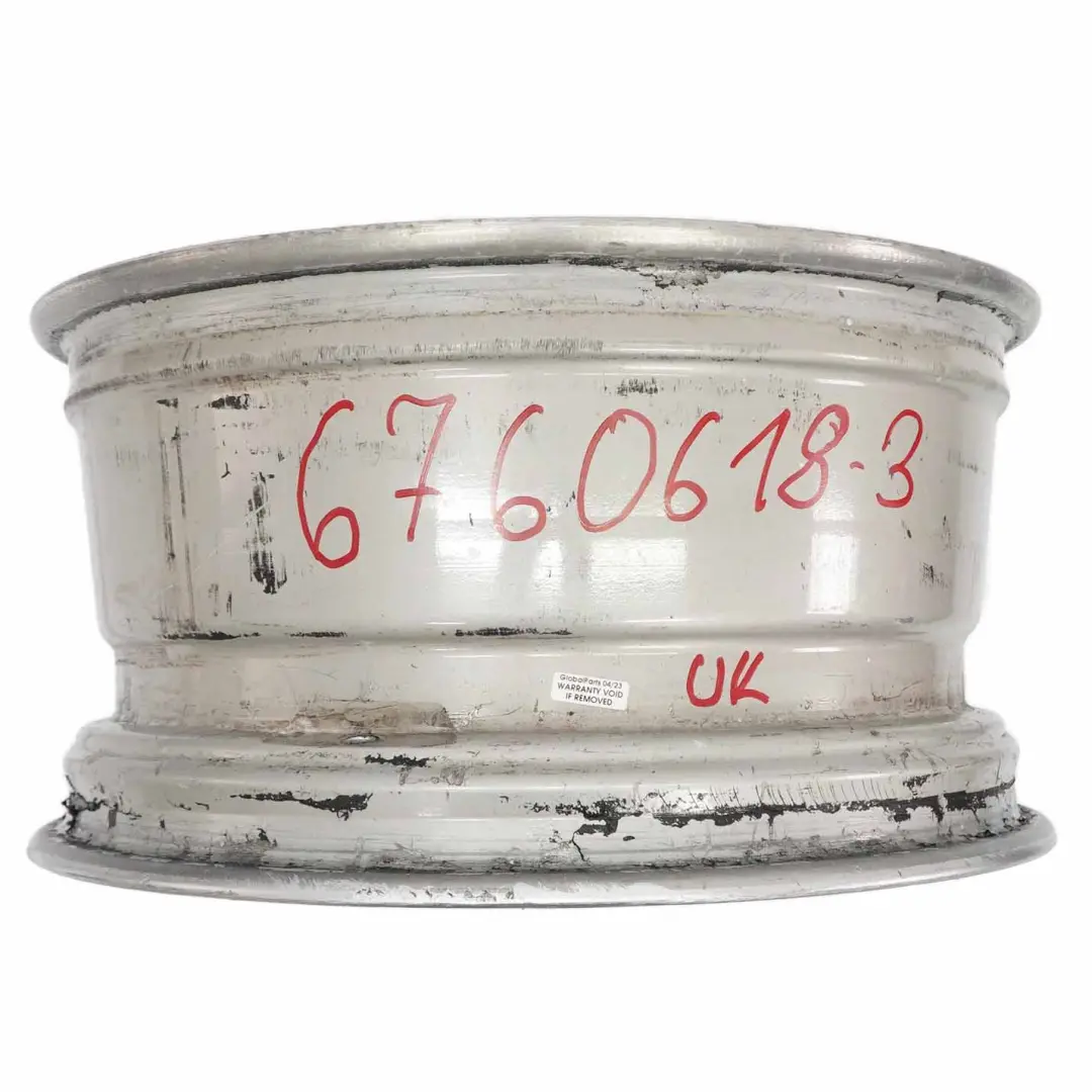 Alloy Wheel Rim 18" ET:32 9J Star Spoke 124 to BMW E60 Rear with Part number 6760618 BMW E60 Rear Alloy Wheel Rim 18" ET:32 9J Star Spoke 124 - SKU 6760618-3 - Part number 6760618