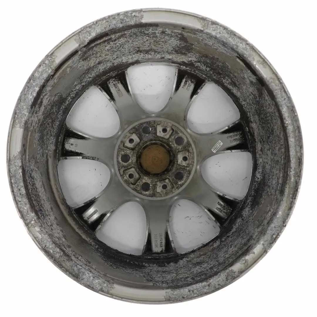 Alloy Wheel Rim 18" ET:32 9J Star Spoke 124 to BMW E60 Rear with Part number 6760618 BMW E60 Rear Alloy Wheel Rim 18" ET:32 9J Star Spoke 124 - SKU 6760618-3 - Part number 6760618