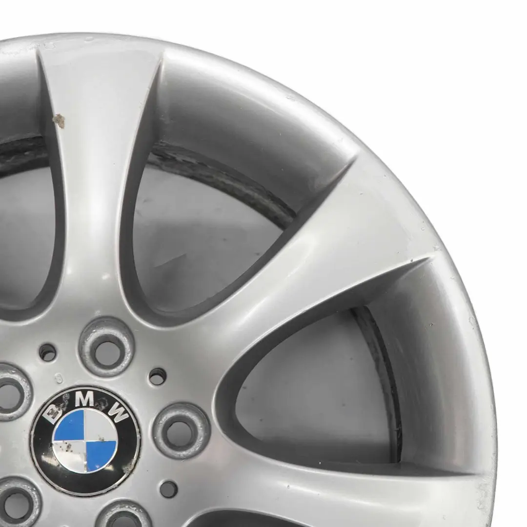 BMW E60 Rear Alloy Wheel Rim 18" ET:32 9J Star Spoke 124 - SKU 6760618-3 - Part number 6760618
