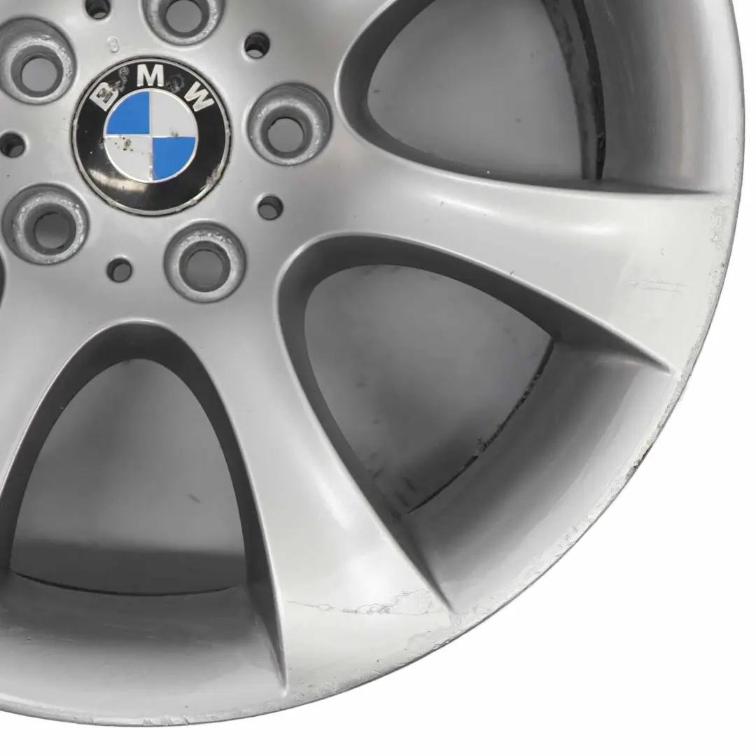 BMW E60 Rear Alloy Wheel Rim 18" ET:32 9J Star Spoke 124 - SKU 6760618-3 - Part number 6760618