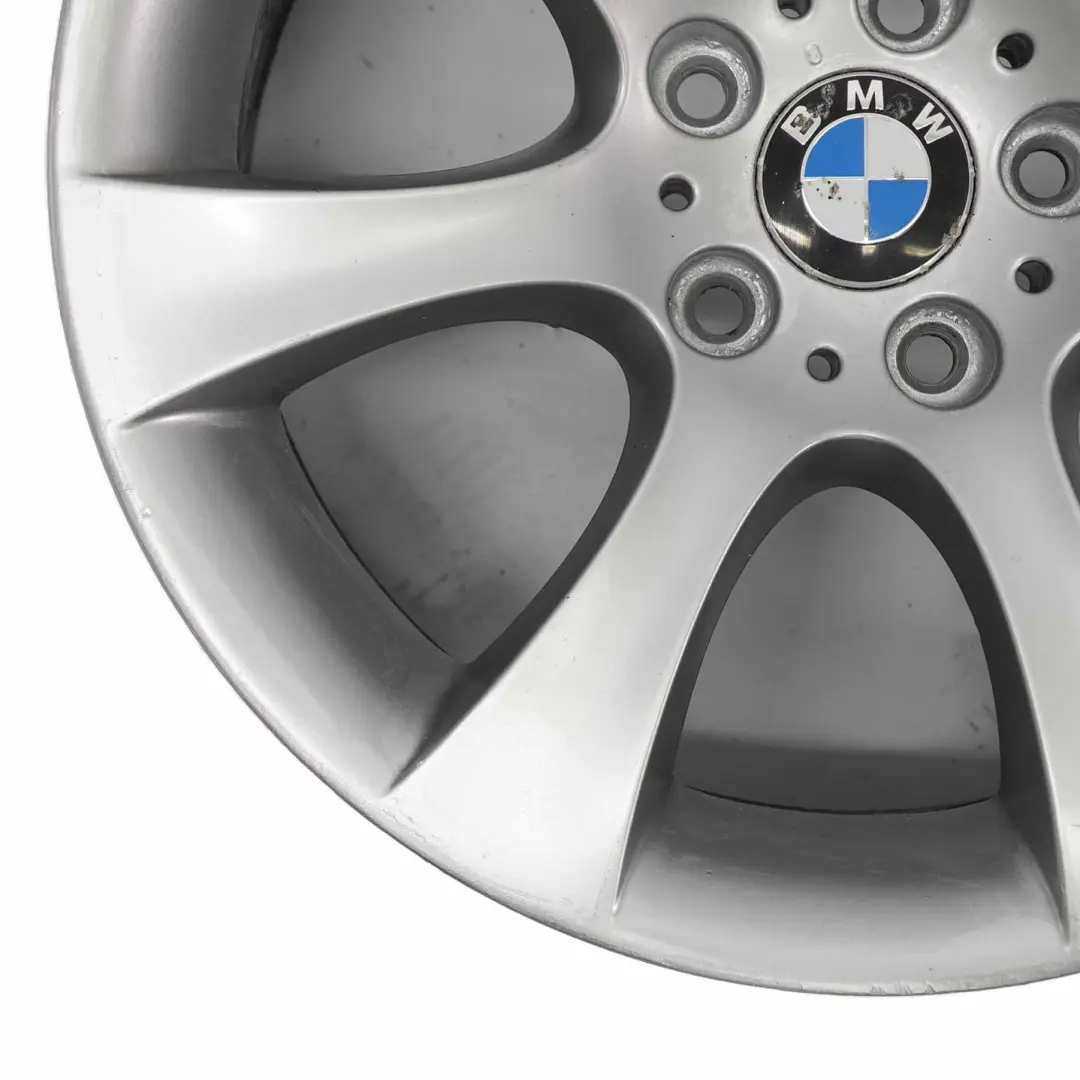 Alloy Wheel Rim 18" ET:32 9J Star Spoke 124 to BMW E60 Rear with Part number 6760618 BMW E60 Rear Alloy Wheel Rim 18" ET:32 9J Star Spoke 124 - SKU 6760618-3 - Part number 6760618