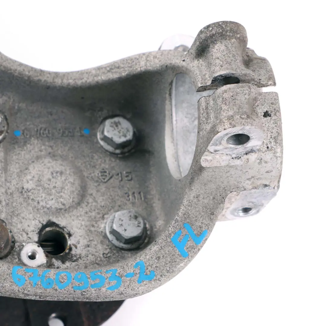 BMW 5 E60 E61 Eje Delantero Suspensión Rueda Porta Cubo Izquierdo - SKU 6760953-2 - Número de pieza 6760953