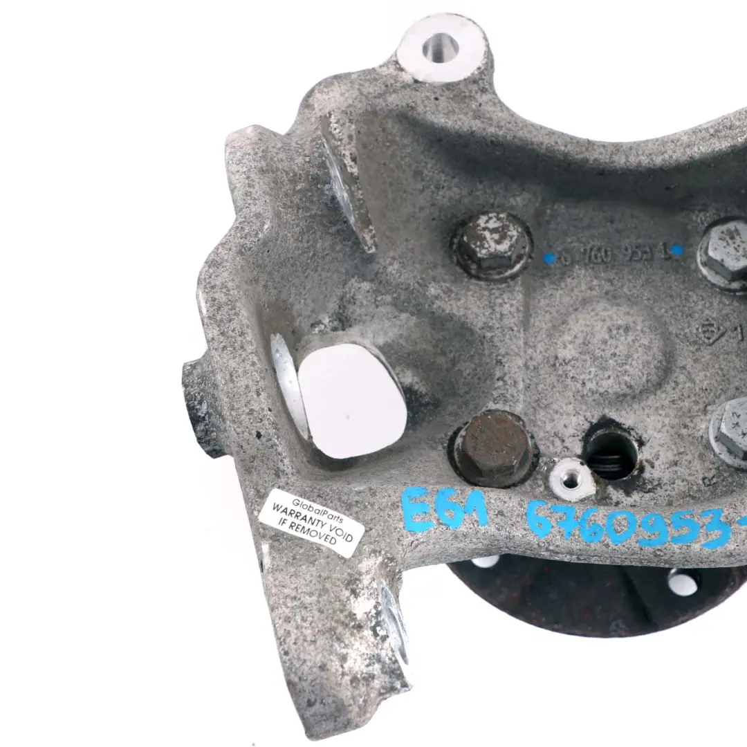 BMW 5 E60 E61 Eje Delantero Suspensión Rueda Porta Cubo Izquierdo - SKU 6760953-2 - Número de pieza 6760953
