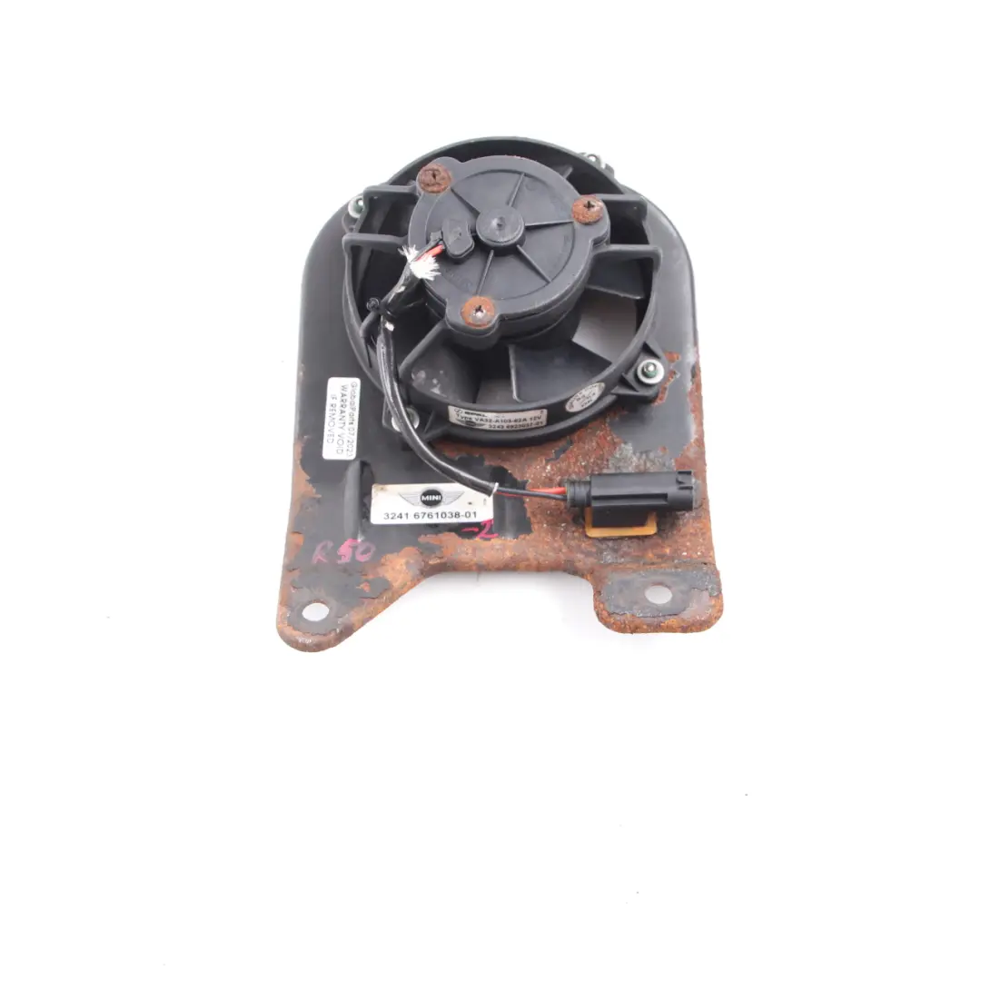 Fan With Protecting Grille Power Steering Pump to Mini R50 R52 R53 with Part number 6761038 Mini R50 R52 R53 Fan With Protecting Grille Power Steering Pump - SKU 6761038-2 - Part number 6761038