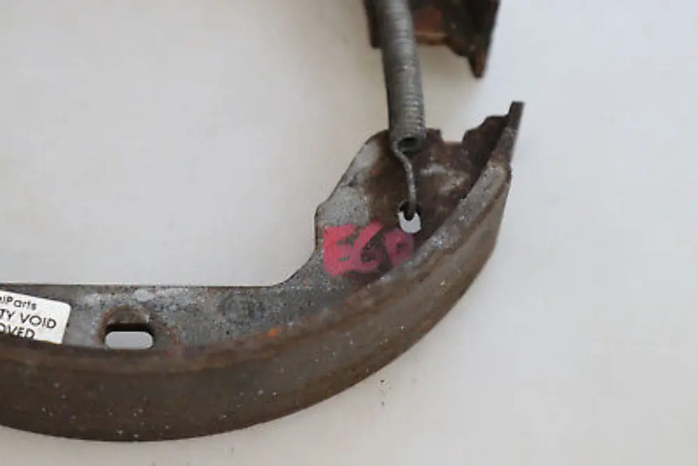 Brake Shoe Asbestos-free to BMW 5 6 7 X3 Series E60 E60N LCI M5 E63 E64 M6 E65 E66 with Part number 34416761293 BMW 5 6 7 X3 Series E60 E60N LCI M5 E63 E64 M6 E65 E66 Brake Shoe Asbestos-free - SKU 6761293 - Part number 34416761293