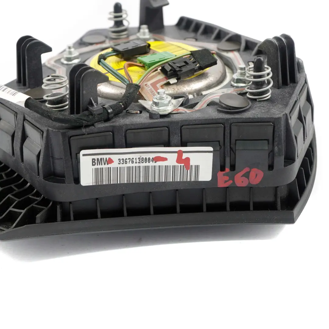 Airbag Module, Cap de Volante Air Bag Côté Conducteur pour BMW E60 E61 à propos du numéro de pièce 6761380 BMW E60 E61 Airbag Module, Cap de Volante Air Bag Côté Conducteur - SKU 6761380-4 - Numéro de pièce 6761380