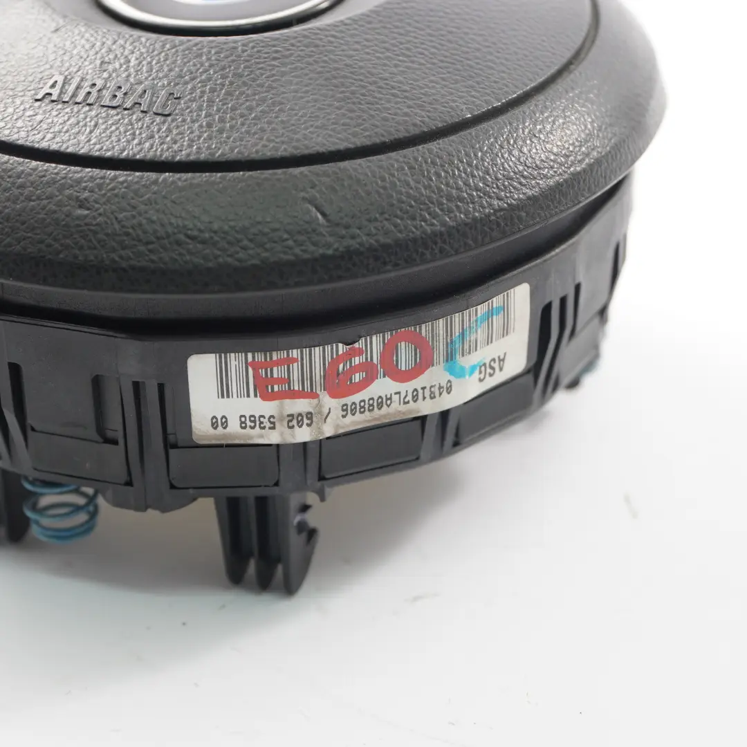 BMW E60 E61 E63 Steering Wheel M-Sport Air Module Driver's Side Black - SKU 6761382 - Part number 6761382
