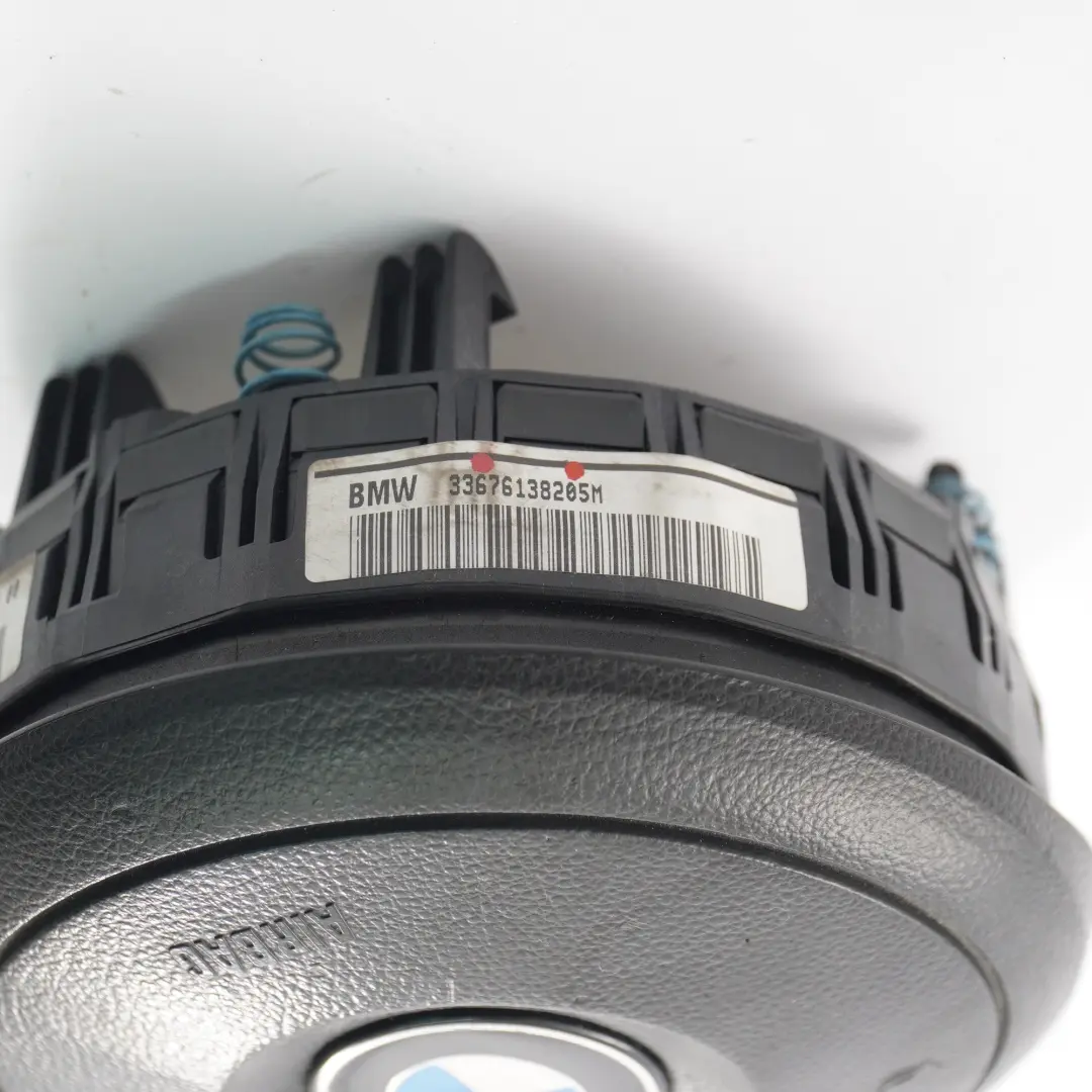BMW E60 E61 E63 Steering Wheel M-Sport Air Module Driver's Side Black - SKU 6761382 - Part number 6761382