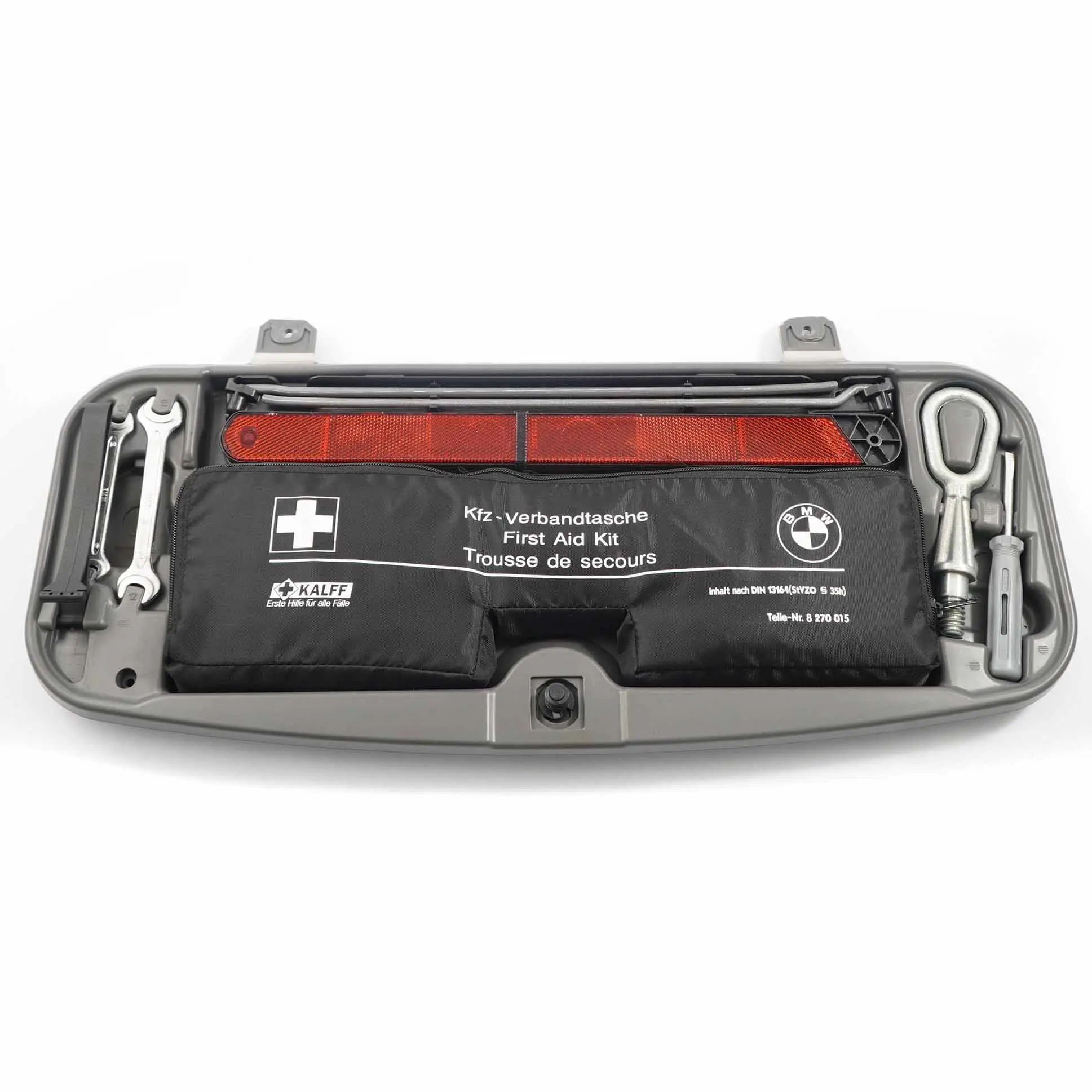 BMW E60 E65 Tailgate Bootlid Almacenamiento Caja de Herramientas Trim Remolque