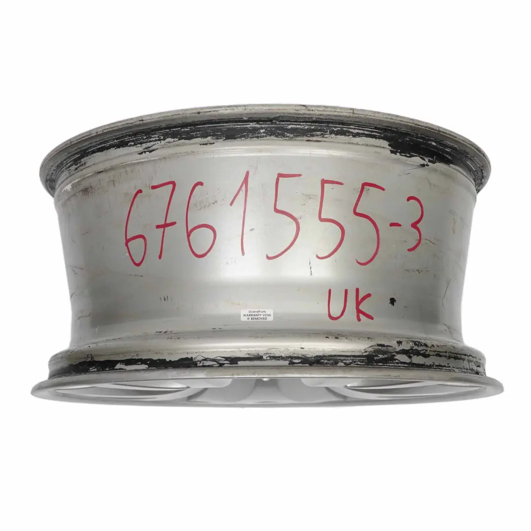 Front Alloy Wheel Rim 19" V-spoke 126 9J ET:24 to BMW E65 E66 with Part number 6761555 BMW E65 E66 Front Alloy Wheel Rim 19" V-spoke 126 9J ET:24 - SKU 6761555-3 - Part number 6761555