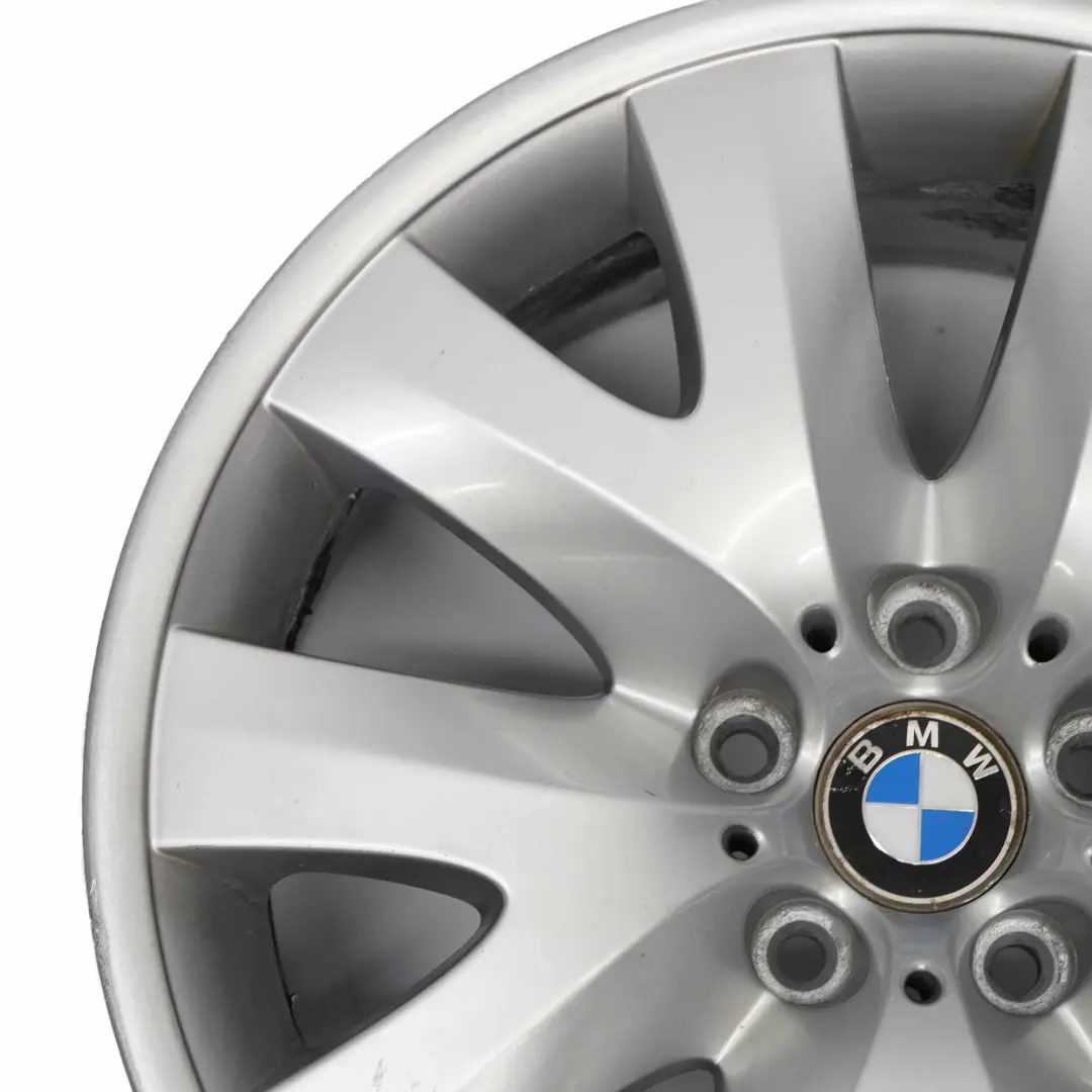 Front Alloy Wheel Rim 19" V-spoke 126 9J ET:24 to BMW E65 E66 with Part number 6761555 BMW E65 E66 Front Alloy Wheel Rim 19" V-spoke 126 9J ET:24 - SKU 6761555-3 - Part number 6761555