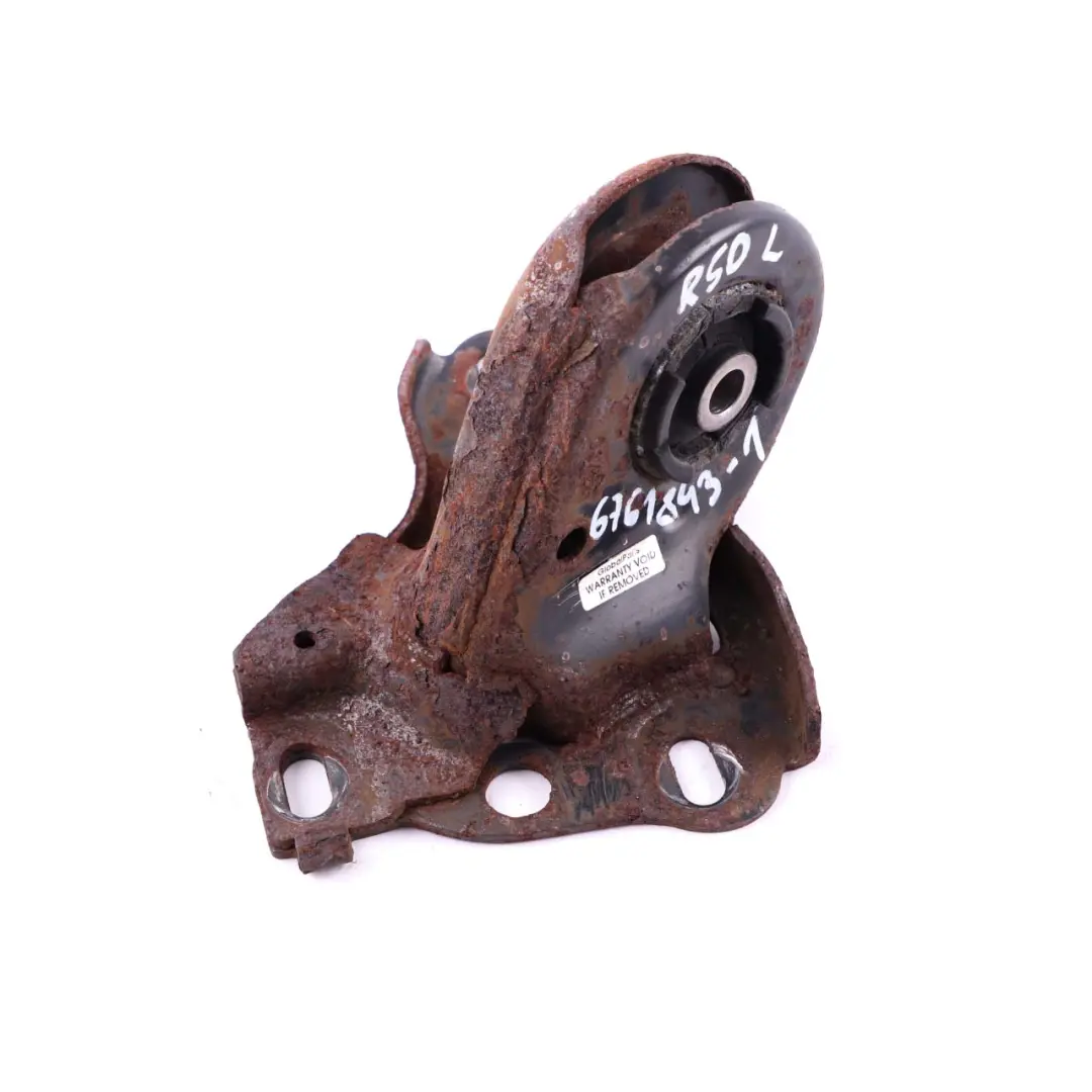 Bracket Trailing Arm Rear Axle Left N/S to Mini Cooper One R50 R52 R53 W10 W11 with Part number 6761843 Mini Cooper One R50 R52 R53 W10 W11 Bracket Trailing Arm Rear Axle Left N/S - SKU 6761843-1 - Part number 6761843