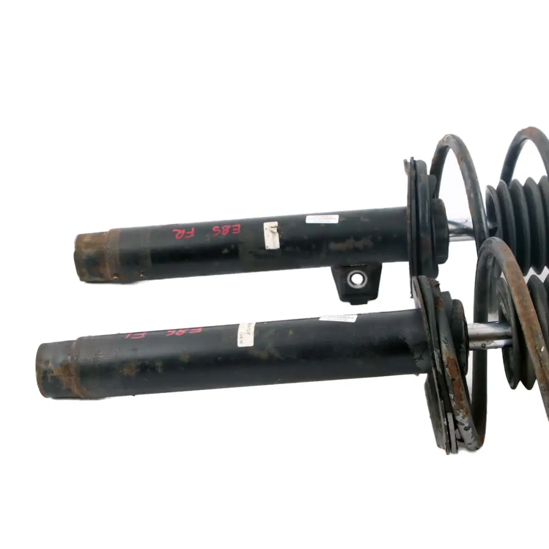 Front Left Right N/O/S Monroe Spring Strut Shock Absorber Set to BMW Z4 E85 with Part number 6761893 BMW Z4 E85 Front Left Right N/O/S Monroe Spring Strut Shock Absorber Set - SKU 6761893-3 - Part number 6761893