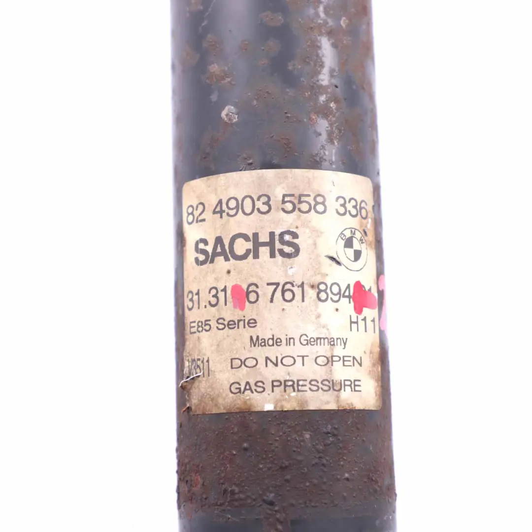 M54 Amortiguador Delantero Derecho Strut Damper para BMW Z4 E85 con número de pieza 6761894 BMW Z4 E85 M54 Amortiguador Delantero Derecho Strut Damper - SKU 6761894-2 - Número de pieza 6761894