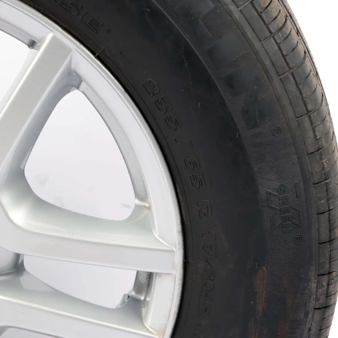 Alloy Rim 17" with Tyre 235/65 V spoke 130 7,5J ET:40 to BMW X5 E53 Wheel with Part number 6761929 BMW X5 E53 Wheel Alloy Rim 17" with Tyre 235/65 V spoke 130 7,5J ET:40 - SKU 6761929 - Part number 6761929