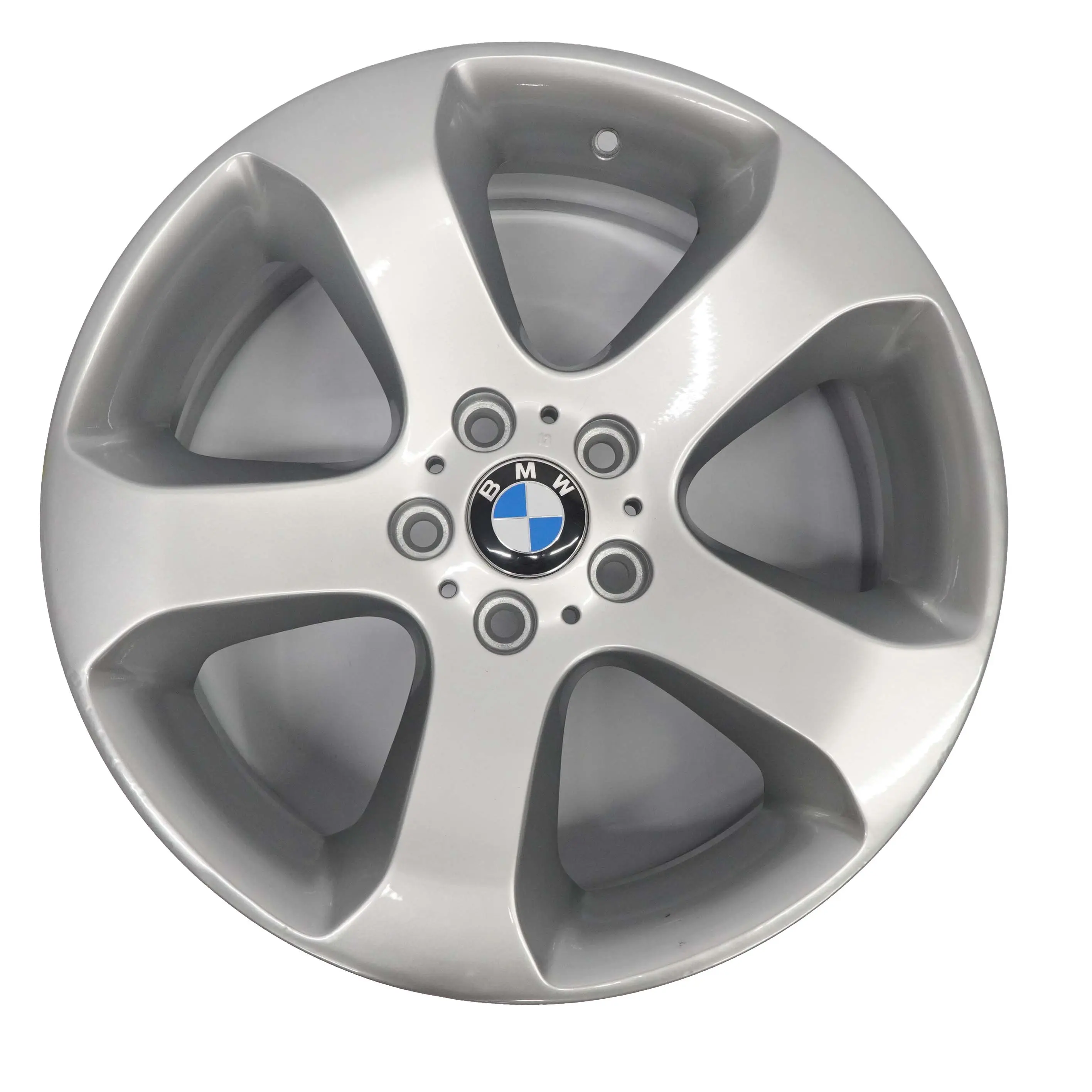 BMW X5 E53 Cerchio Anteriore In Lega Argento Da 19" Raggi Stellari 132 9J Et:48