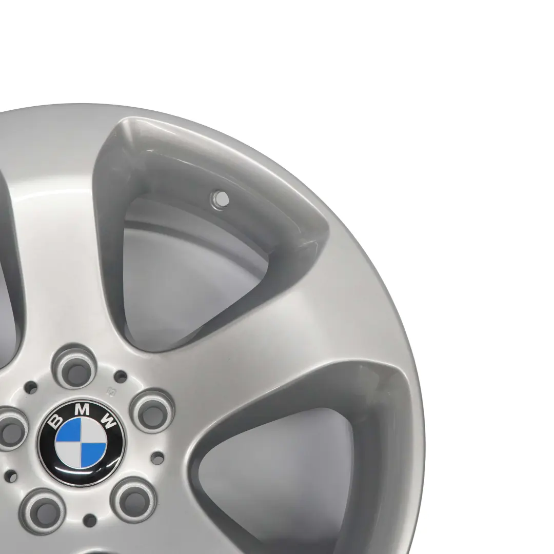Alloy Rim 19" Star Spoke 132 10J ET:45 to BMW X5 Series E53 Rear Silver Wheel with Part number 6761932 BMW X5 Series E53 Rear Silver Wheel Alloy Rim 19" Star Spoke 132 10J ET:45 - SKU 6761932 - Part number 6761932