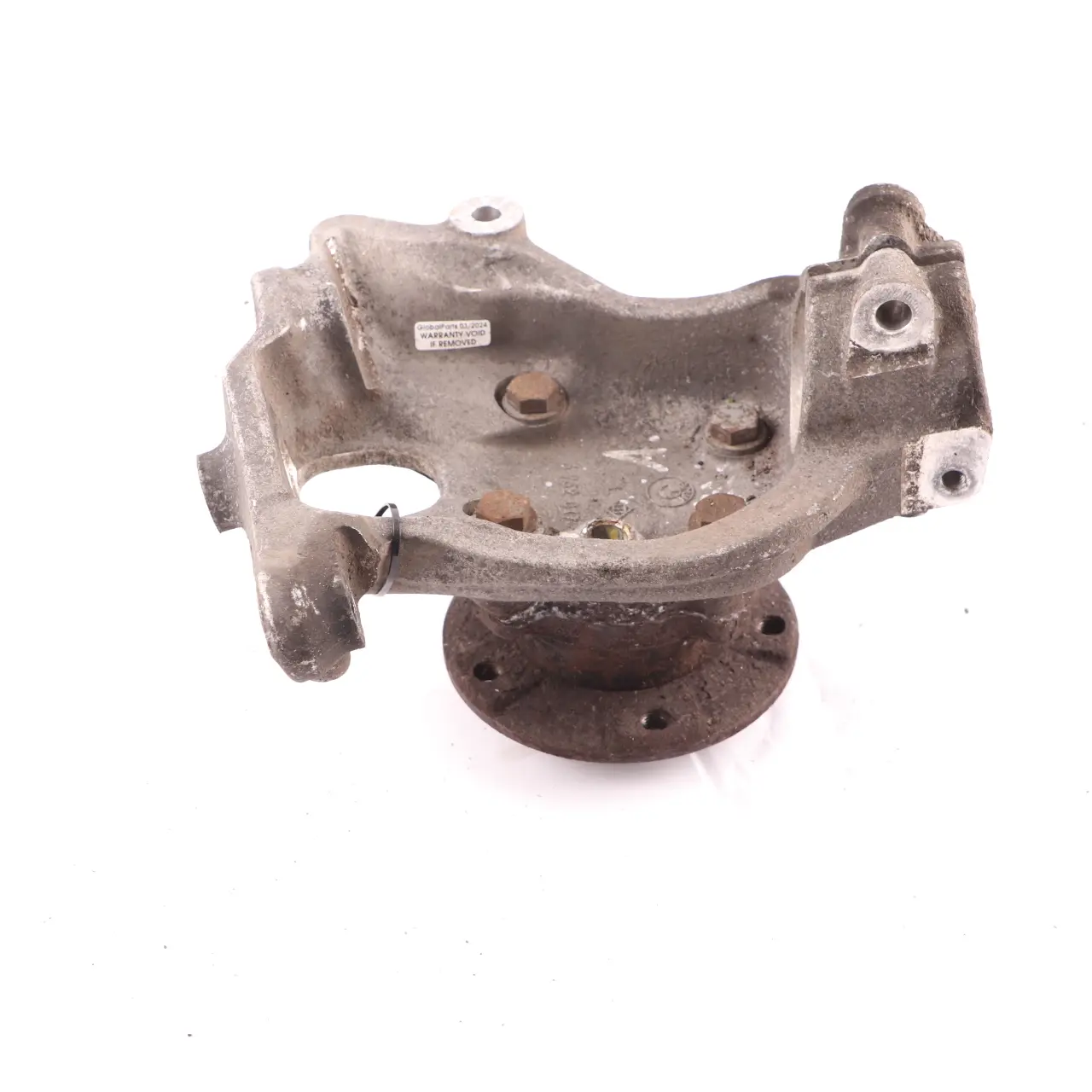 BMW E63 E64 Essieu avant ressort jambe suspension porte moyeu gauche 6762017