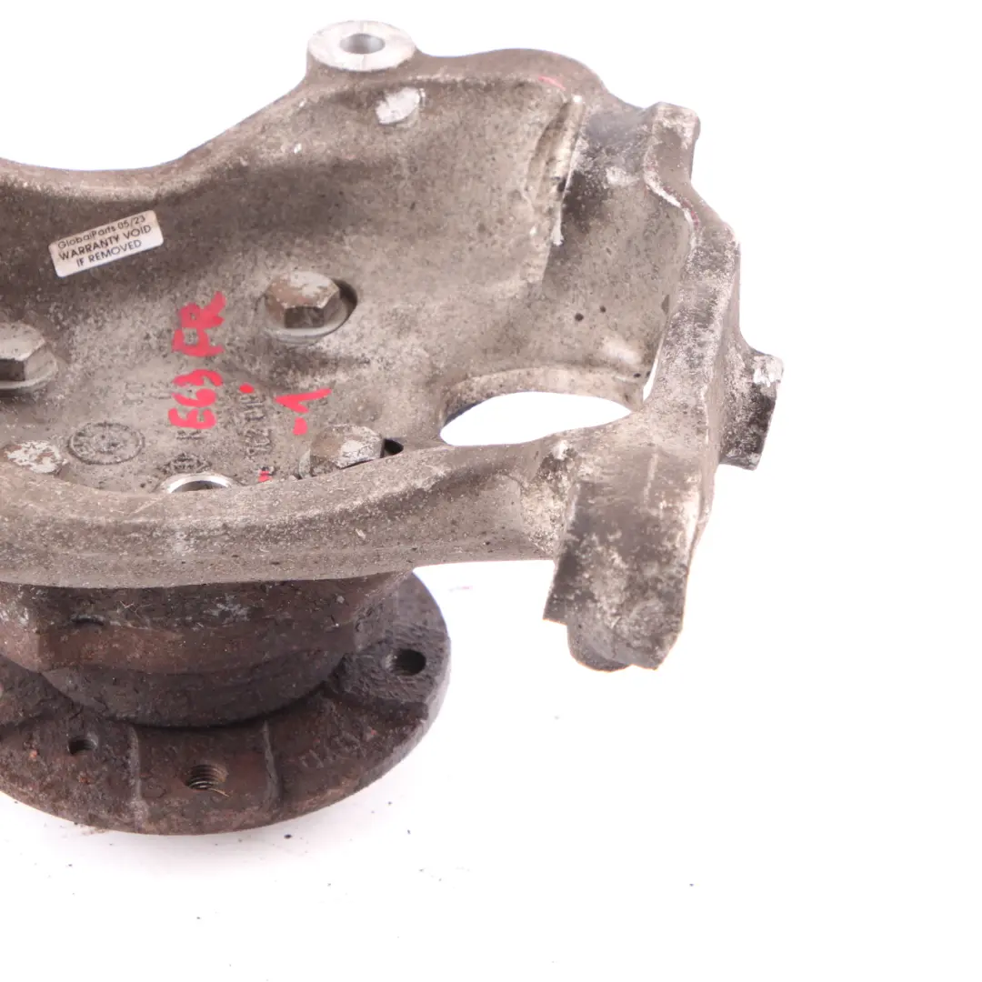 Portaruota Anteriore Destro Swing Parte Assale Supporto Ruota Mozzo per BMW E63 E64 con numero di parte 6762018 BMW E63 E64 Portaruota Anteriore Destro Swing Parte Assale Supporto Ruota Mozzo - SKU 6762018-1 - Numero di parte 6762018