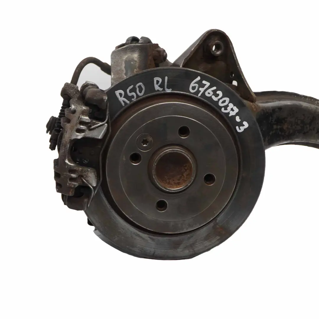 Mini Cooper R50 R52 R53 Rear Left N/S Leg Hub Brake Suspension Axle - SKU 6762037-3 - Part number 6762037