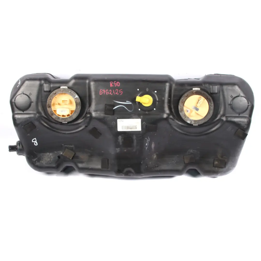 W17 Complete Fuel Tank Diesel to Fuel Tank Mini One D R50 with Part number 6762125 Fuel Tank Mini One D R50 W17 Complete Fuel Tank Diesel - SKU 6762125 - Part number 6762125