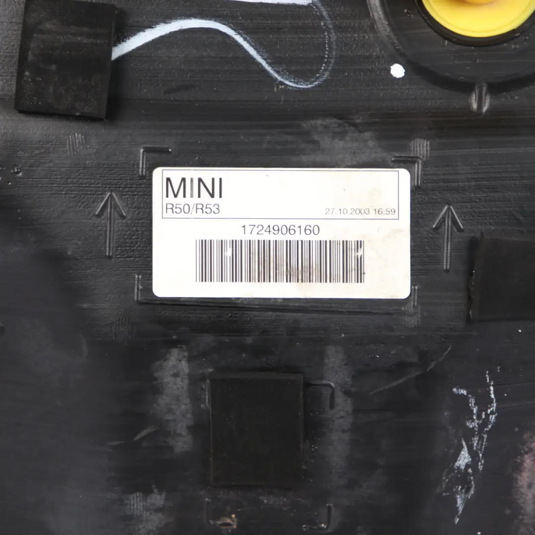 W17 Complete Fuel Tank Diesel to Fuel Tank Mini One D R50 with Part number 6762125 Fuel Tank Mini One D R50 W17 Complete Fuel Tank Diesel - SKU 6762125 - Part number 6762125