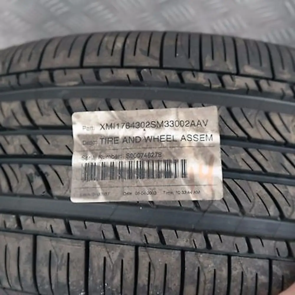 BMW X5 SERIES E53 Wheel Alloy Rim 17" with NEW Tyre Star Spoke 57 7,5J x17 ET:40 - SKU 6762330-1 - Part number 36111096159