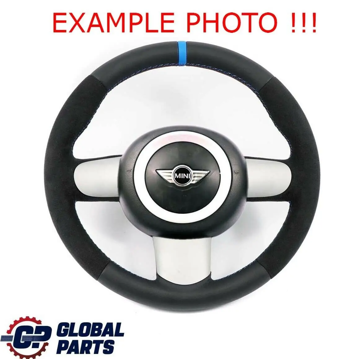 Mini Cooper R50 R52 E53 Sport Volant avec NEUF Noir Cuir / Alcantara 6762457 