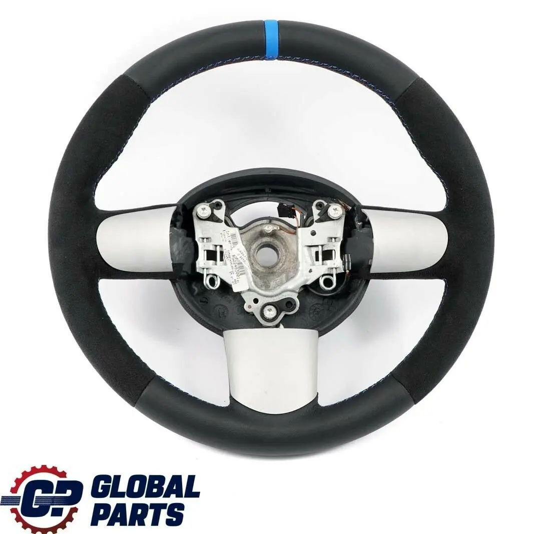 NUOVO Pelle Nera / Alcantara Sport Volante Sportivo per Mini Cooper R50 R52 R53 con numero di parte 6762457 Mini Cooper R50 R52 R53 NUOVO Pelle Nera / Alcantara Sport Volante Sportivo - SKU 6762457-1 - Numero di parte 6762457