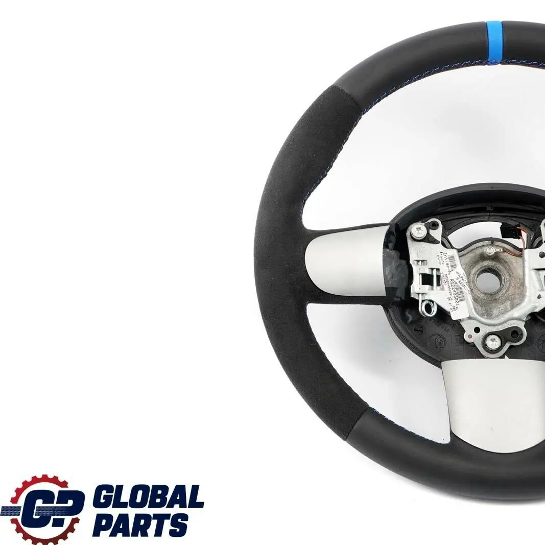 NUEVO Volante De Cuero Negro Manillar Deportivo para Mini Cooper R50 con número de pieza 6762457 Mini Cooper R50 NUEVO Volante De Cuero Negro Manillar Deportivo - SKU 6762457-1 - Número de pieza 6762457