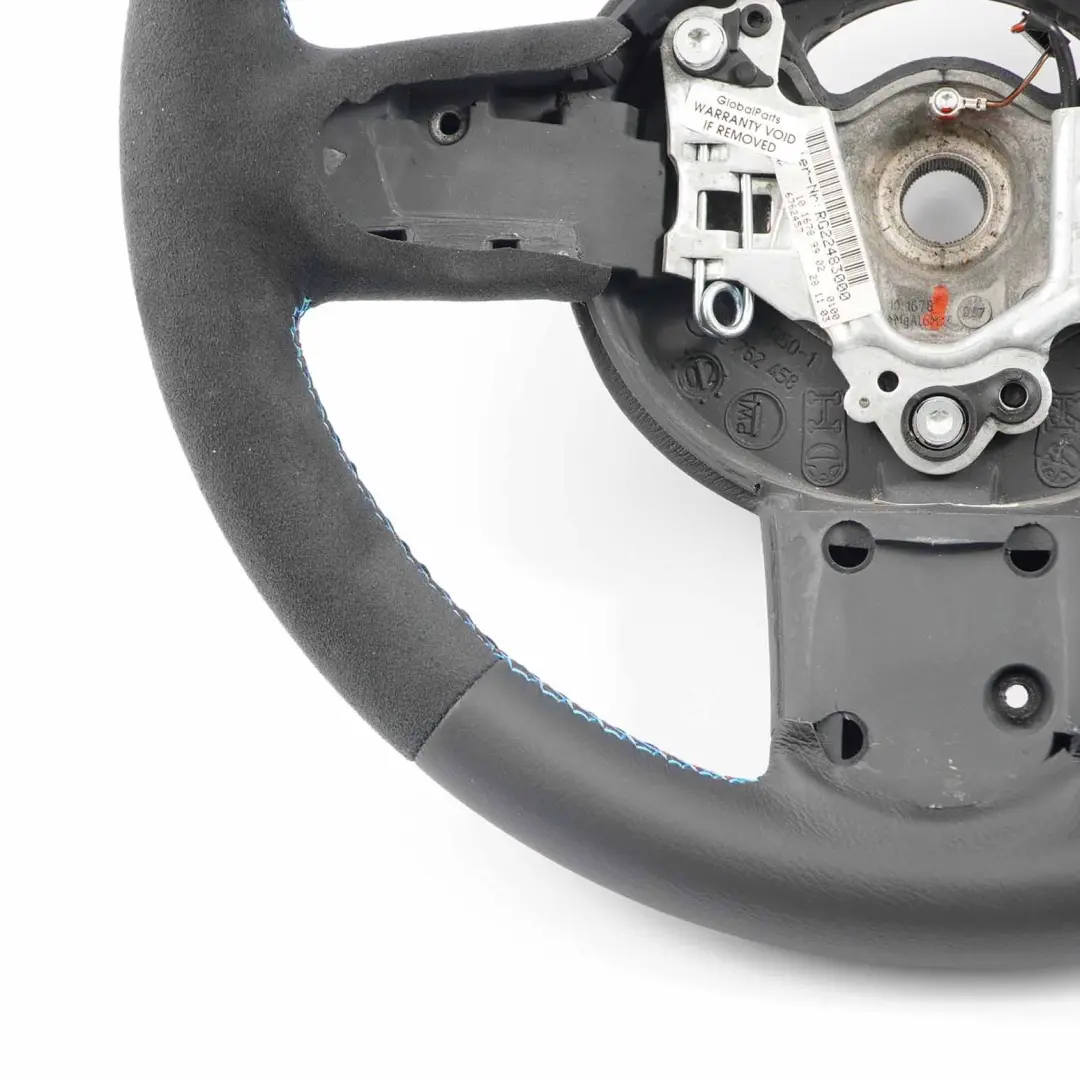 Nuevo Volante de Cuero Negro Deportivo para Mini Cooper One R50 R52 R53 con número de pieza 6762457 Mini Cooper One R50 R52 R53 Nuevo Volante de Cuero Negro Deportivo - SKU 6762457-2 - Número de pieza 6762457