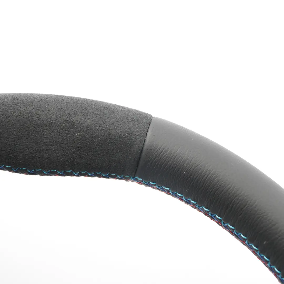 NEU Schwarz Leder / Alcantara Sport Lenkrad für Mini Cooper One R50 R52 R53 mit Teilenummer 6762457 Mini Cooper One R50 R52 R53 NEU Schwarz Leder / Alcantara Sport Lenkrad - SKU 6762457-2 - Teilenummer 6762457