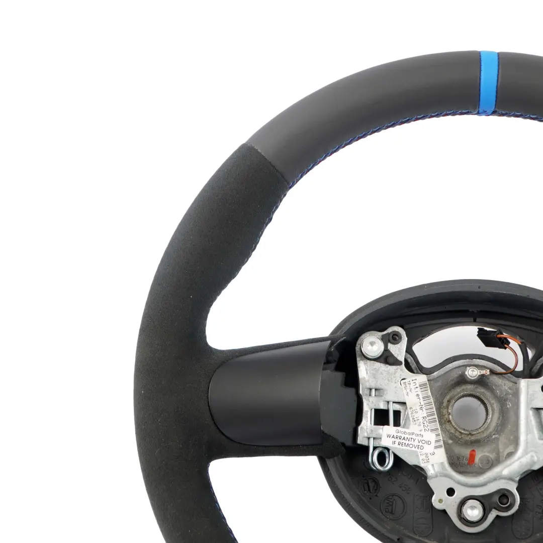 NEU Schwarz Leder / Alcantara Sport Lenkrad für Mini Cooper One R50 R52 R53 mit Teilenummer 6762457 Mini Cooper One R50 R52 R53 NEU Schwarz Leder / Alcantara Sport Lenkrad - SKU 6762457-3 - Teilenummer 6762457