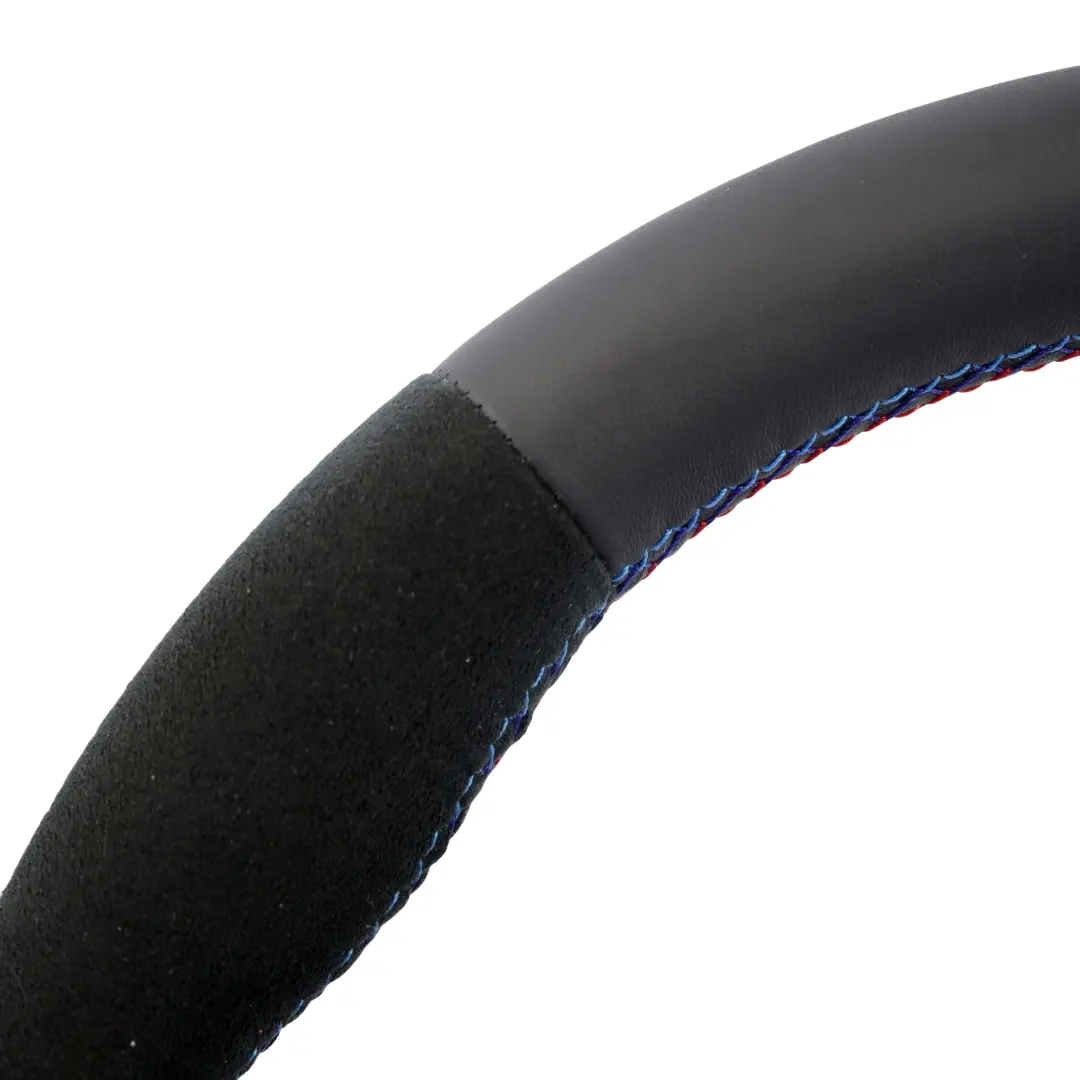 Nuovo Nero Pelle / Alcantara Sport Volante per Mini Cooper One R50 R52 R53 con numero di parte 6762457 Mini Cooper One R50 R52 R53 Nuovo Nero Pelle / Alcantara Sport Volante - SKU 6762457-3 - Numero di parte 6762457