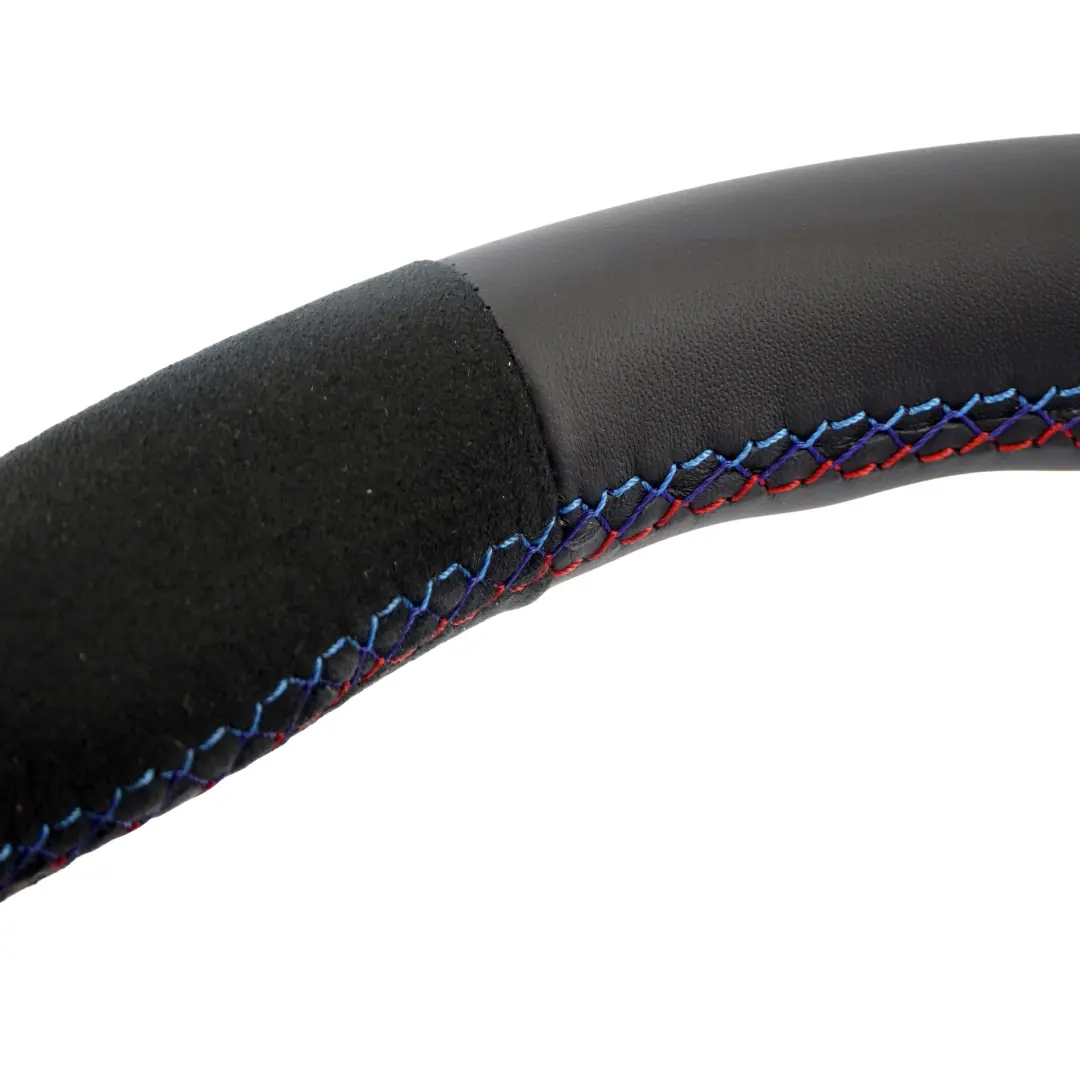 NEU Schwarz Leder / Alcantara Sport Lenkrad für Mini Cooper One R50 R52 R53 mit Teilenummer 6762457 Mini Cooper One R50 R52 R53 NEU Schwarz Leder / Alcantara Sport Lenkrad - SKU 6762457-3 - Teilenummer 6762457