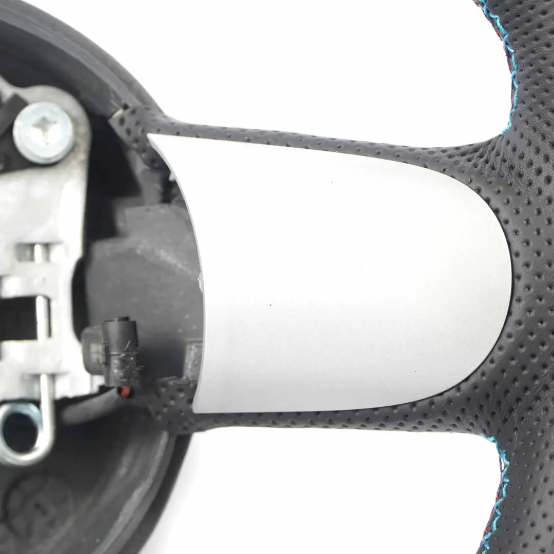 NUEVO Volante deportivo de Cuero Negro para Mini Cooper R50 R52 R53 con número de pieza 6762457 Mini Cooper R50 R52 R53 NUEVO Volante deportivo de Cuero Negro - SKU 6762457-4 - Número de pieza 6762457