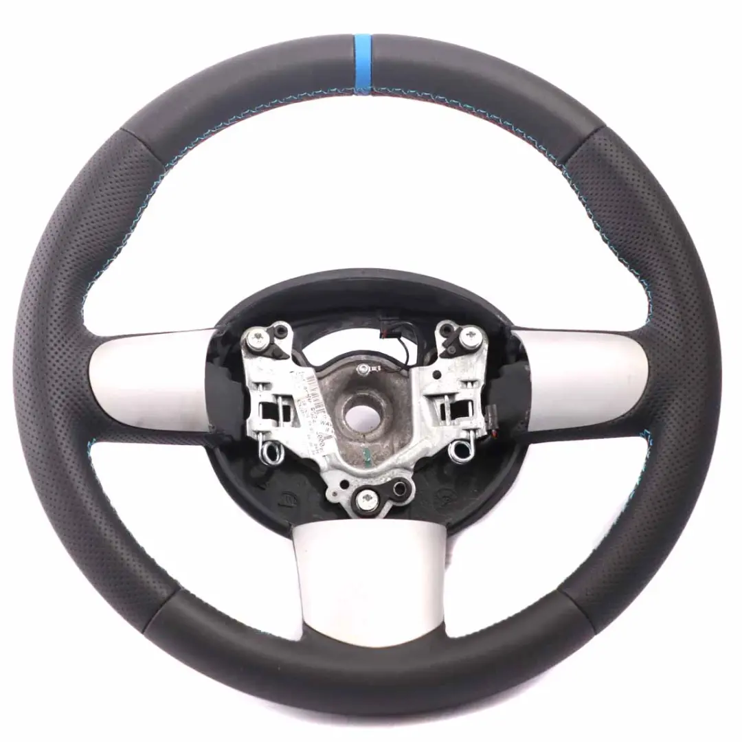 Leather Sport Steering Wheel to Mini Cooper R50 R52 R53 NEW Black with Part number 6762457 Mini Cooper R50 R52 R53 NEW Black Leather Sport Steering Wheel - SKU 6762457-5 - Part number 6762457
