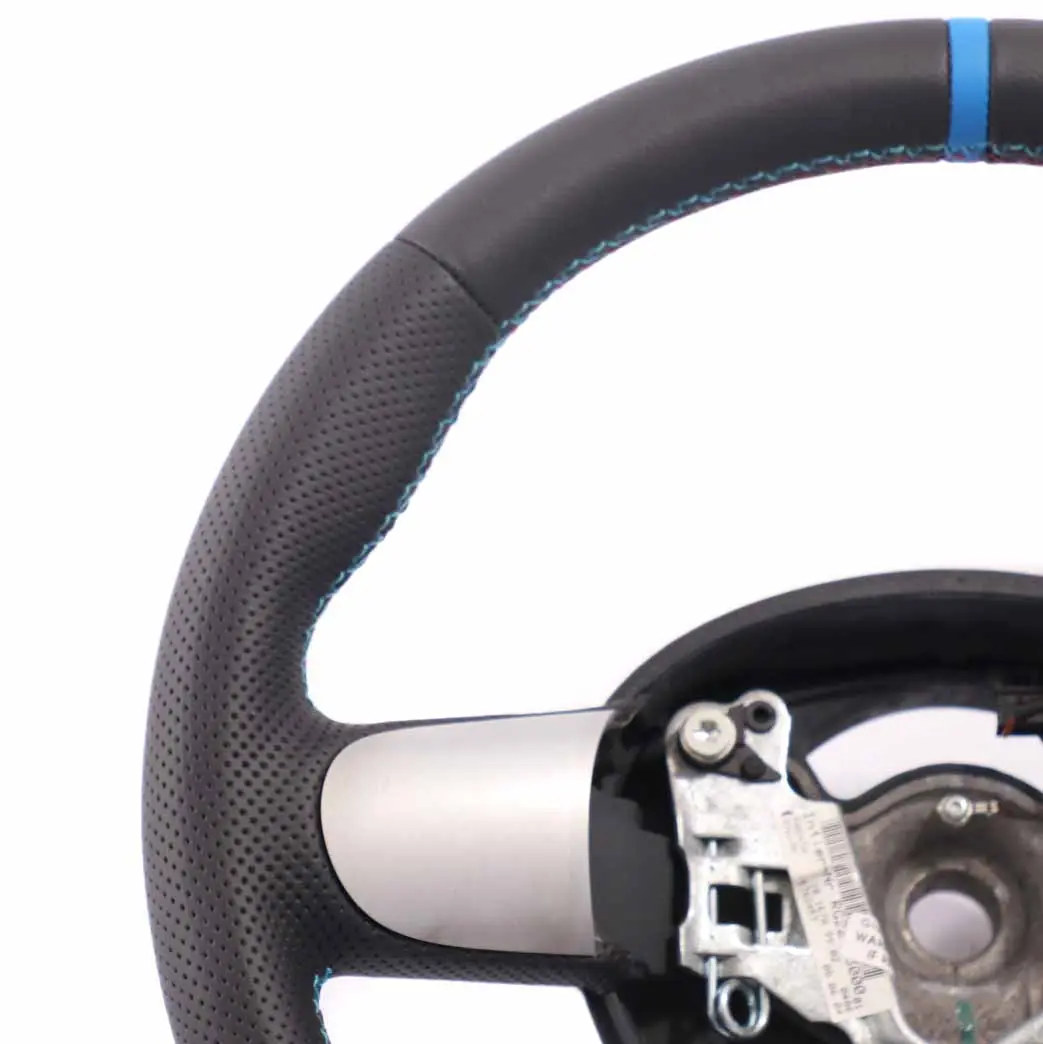 NUOVO Volante sportivo in pelle nera per Mini Cooper R50 R52 R53 con numero di parte 6762457 Mini Cooper R50 R52 R53 NUOVO Volante sportivo in pelle nera - SKU 6762457-5 - Numero di parte 6762457